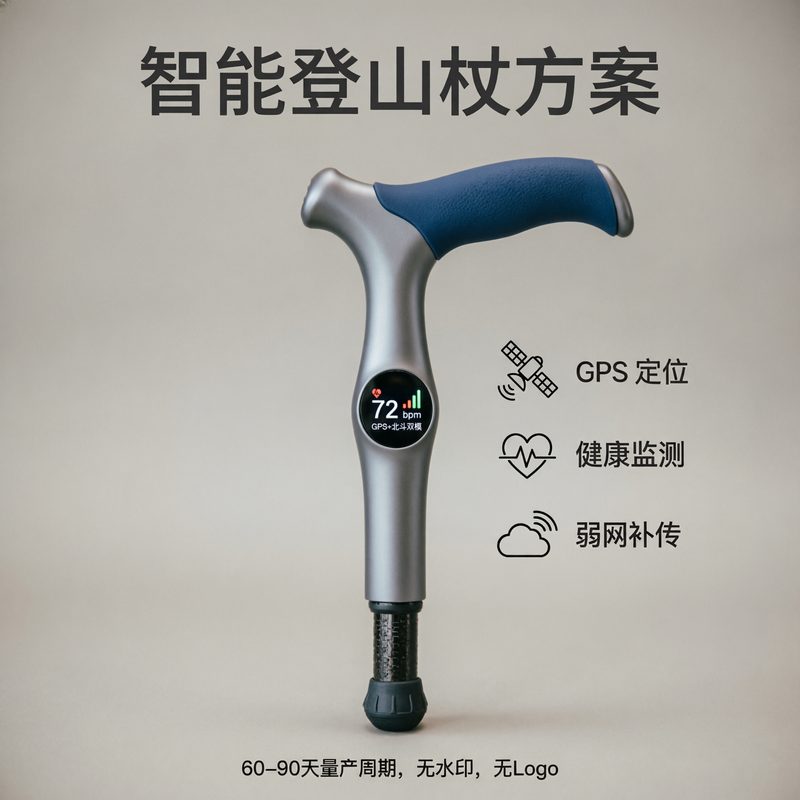 智能登山杖方案